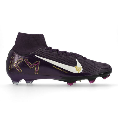 Nike Air Zoom Mercurial Superfly 10 Elite FG Mbappé Personal Edition - Grand Purple/Pale Ivory