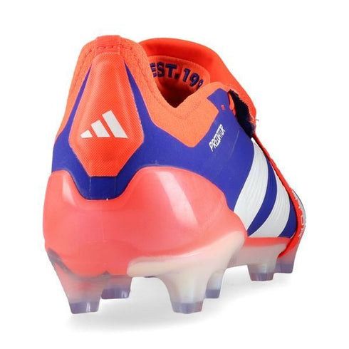 Adidas Predator Elite Fold-over Tongue FG Advancement - Lucid Blue/Footwear White/Solar Red
