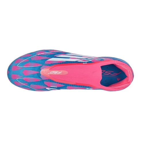 Adidas F50 + FG Reemergence - Solar Blue/Footwear White/Solar Pink