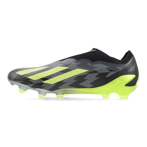 Adidas X Crazyfast .1 Laceless FG Crazycharged - Core Black/Solar Yellow/Grey Five LIMITED EDITION