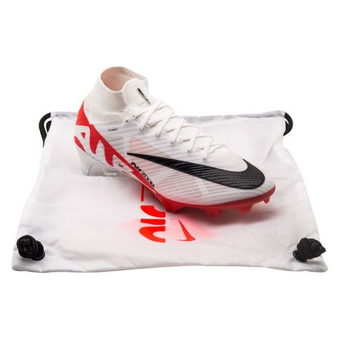 Nike Air Zoom Mercurial Superfly 9 Elite FG Ready - Bright Crimson/White/Black