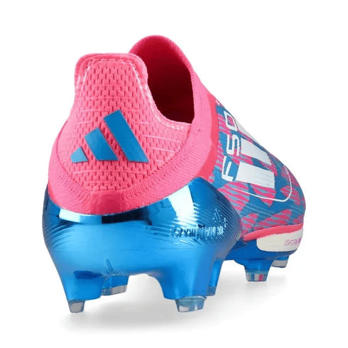 Adidas F50 + FG Reemergence - Solar Blue/Footwear White/Solar Pink