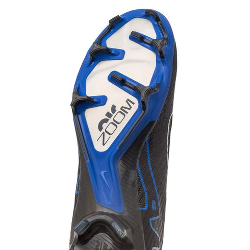 Nike Air Zoom Mercurial Vapor 15 Elite FG Shadow - Black/Chrome/Hyper Royal