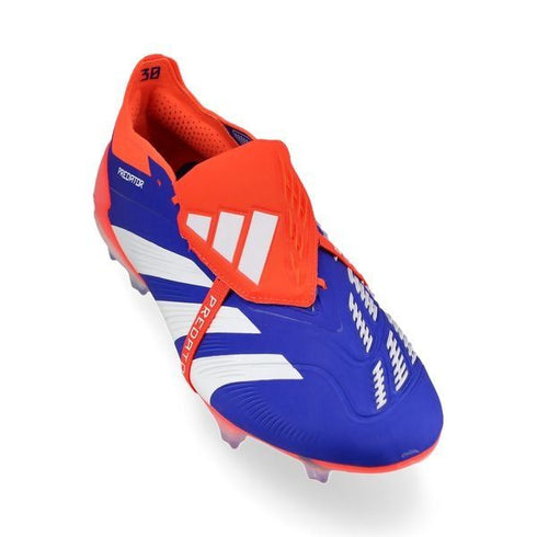 Adidas Predator Elite Fold-over Tongue FG Advancement - Lucid Blue/Footwear White/Solar Red