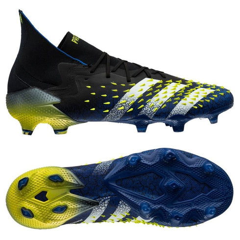 Adidas Predator Freak .1 FG/AG Superlative - Core Black/Footwear White/Solar Yellow