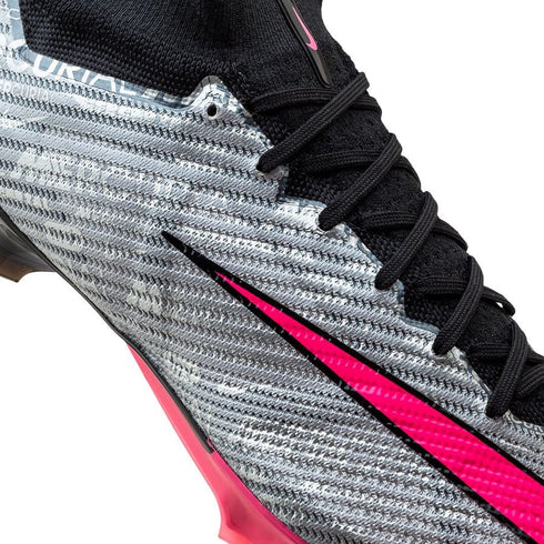 Nike Air Zoom Mercurial Superfly Elite 9 FG XXV - Metallic Silver/Hyper Pink/Black