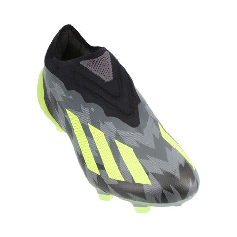 Adidas X Crazyfast .1 Laceless FG Crazycharged - Core Black/Solar Yellow/Grey Five LIMITED EDITION
