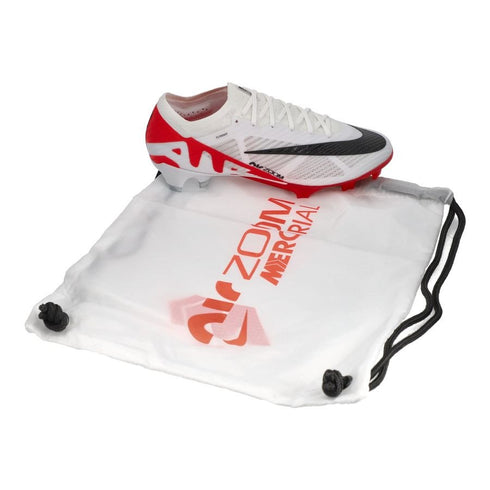 Nike Air Zoom Mercurial Vapor 15 Elite FG Ready - Bright Crimson/White/Black