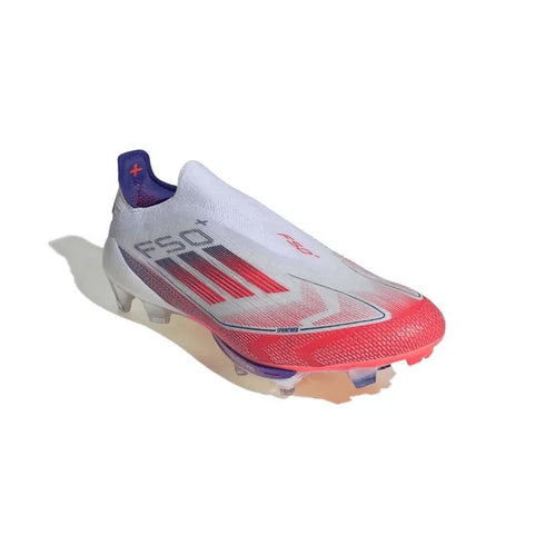 Adidas F50 + FG Advancement - Footwear White/Solar Red/Lucid Blue