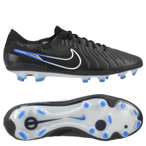 Nike Tiempo Legend 10 Elite FG Shadow - Black/Chrome/Hyper Royal