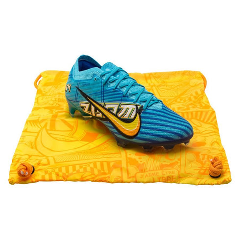 Nike Air Zoom Mercurial Vapor 15 Elite FG Mbappé Personal Edition - Baltic Blue/White