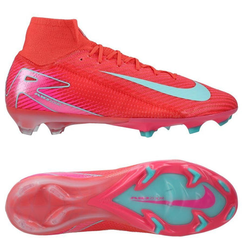 Nike Air Zoom Mercurial Superfly 10 Elite FG Mad Energy - Ember Glow/Aurora Green