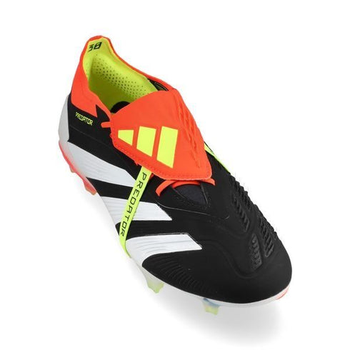 Adidas Predator Elite Fold-over Tongue FG Solar Energy - Core Black/Footwear White/Solar Red