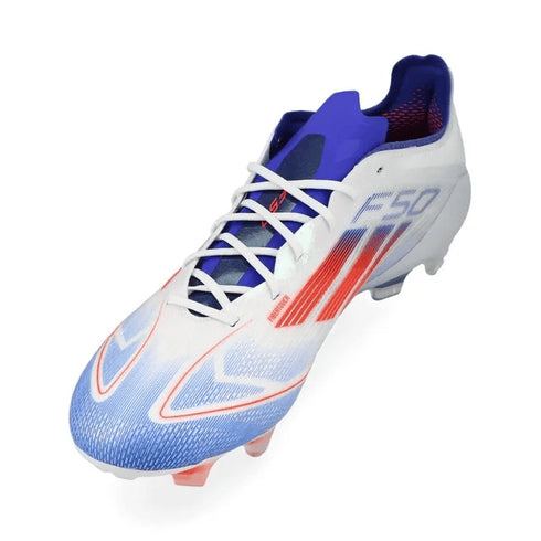 Adidas F50 Elite FG Advancement - Footwear White/Solar Red/Lucid Blue
