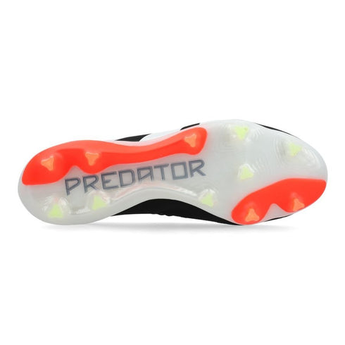 Adidas Predator Elite Laceless FG Solar Energy - Core Black/Footwear White/Solar Red