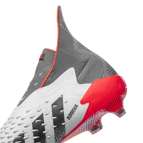 Adidas Predator Freak + FG WhiteSpark - Footwear White/Iron Metal/Solar Red