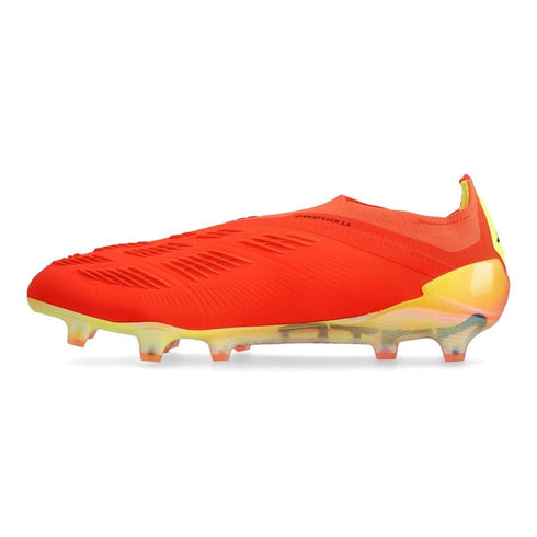 Adidas Predator Elite Laceless FG Predstrike - Solar Red/Core Black/Solar Yellow LIMITED EDITION