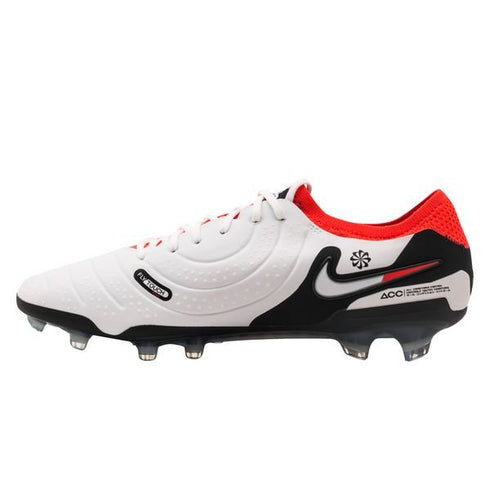 Nike Tiempo Legend 10 Elite FG Ready - White/Black/Bright Crimson
