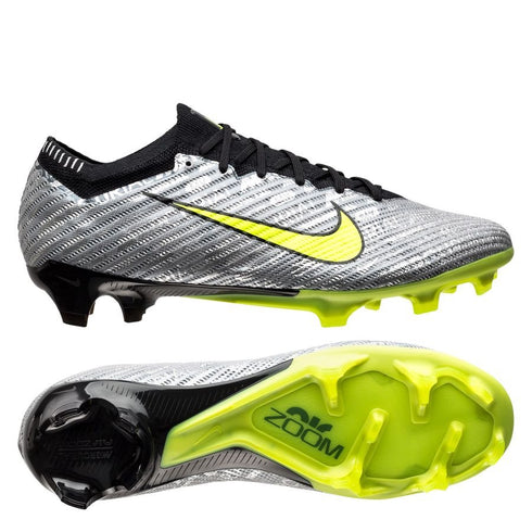 Nike Air Zoom Mercurial Vapor 15 Elite FG XXV - Metallic Silver/Volt/Black