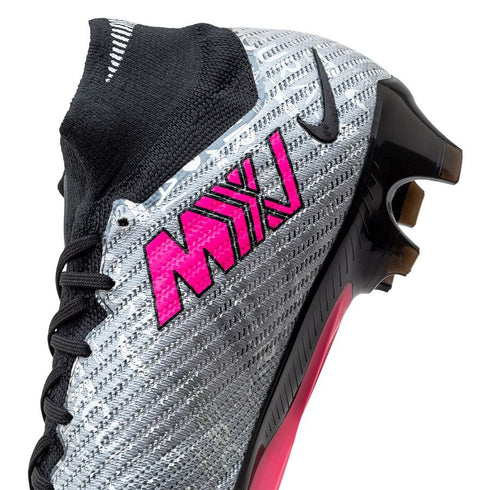 Nike Air Zoom Mercurial Superfly Elite 9 FG XXV - Metallic Silver/Hyper Pink/Black