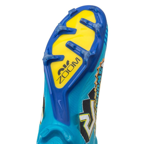 Nike Air Zoom Mercurial Superfly Elite 9 FG Mbappé Personal Edition - Baltic Blue/White