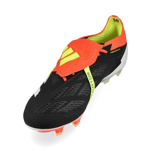 Adidas Predator Elite Fold-over Tongue FG Solar Energy - Core Black/Footwear White/Solar Red