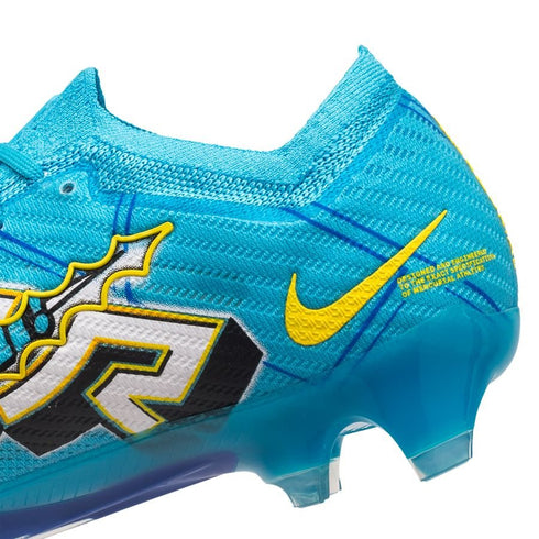 Nike Air Zoom Mercurial Vapor 15 Elite FG Mbappé Personal Edition - Baltic Blue/White
