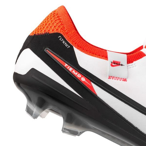 Nike Tiempo Legend 10 Elite FG Ready - White/Black/Bright Crimson
