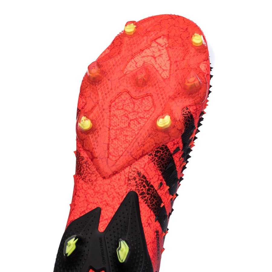 Adidas Predator Freak + FG Meteorite - Red/Core Black/Solar