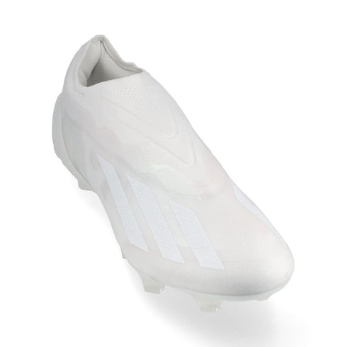Adidas X Crazyfast .1 Laceless FG Pearlized - Footwear White