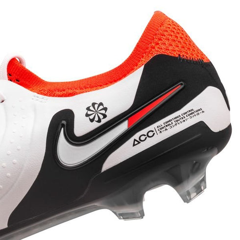 Nike Tiempo Legend 10 Elite FG Ready - White/Black/Bright Crimson