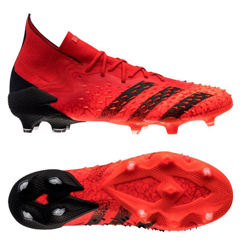 Adidas Predator Freak .1 FG Meteorite - Red/Core Black/Solar Red