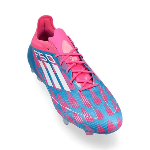 Adidas F50 Elite FG Reemergence - Solar Blue/Footwear White/Solar Pink