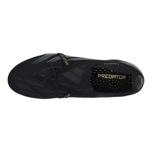 Adidas Predator Elite Fold-over Tongue FG Dark Spark - Core Black/Carbon/Gold Metallic
