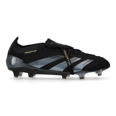 Adidas Predator Elite Fold-over Tongue FG Dark Spark - Core Black/Carbon/Gold Metallic
