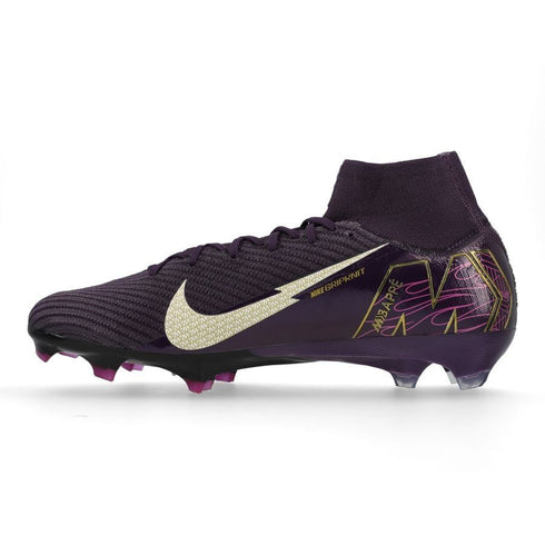 Nike Air Zoom Mercurial Superfly 10 Elite FG Mbappé Personal Edition - Grand Purple/Pale Ivory