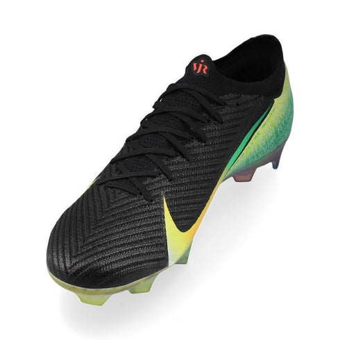 Nike Air Zoom Mercurial Vapor 16 Elite FG Vini Jr. Personal Edition - Black/Dynamic Yellow/Green Spark/Soar