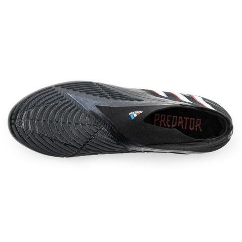 Adidas Predator Edge + FG Edge of Darkness - Core Black/Footwear White/Vivid Red