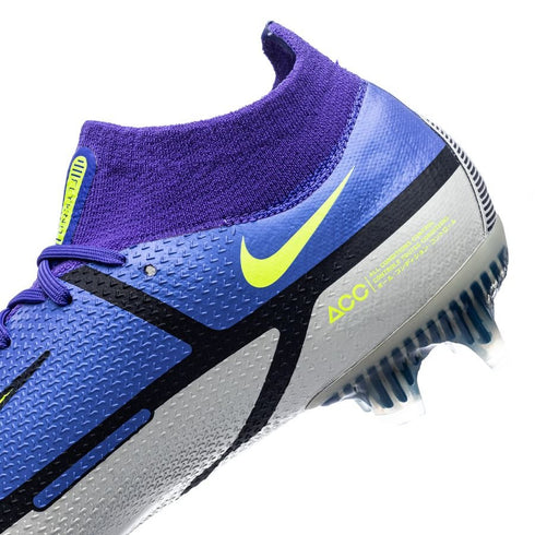 Nike Phantom GT 2 Elite DF FG Recharge - Sapphire/Volt/Grey Fog/Blue Void