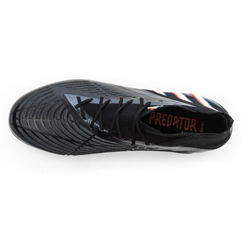 Adidas Predator Edge .1 FG Edge of Darkness - Core Black/Footwear White/Vivid Red