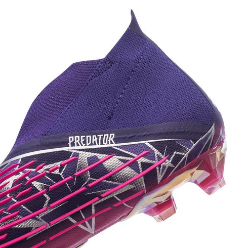 Adidas Predator Edge + FG Champions Code - Team College Purple/Silver Metallic/Shock Pink