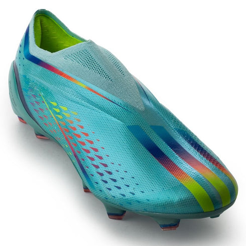 Adidas X Speedportal + FG Al Rihla - Clear Aqua/Solar Red/Power Blue