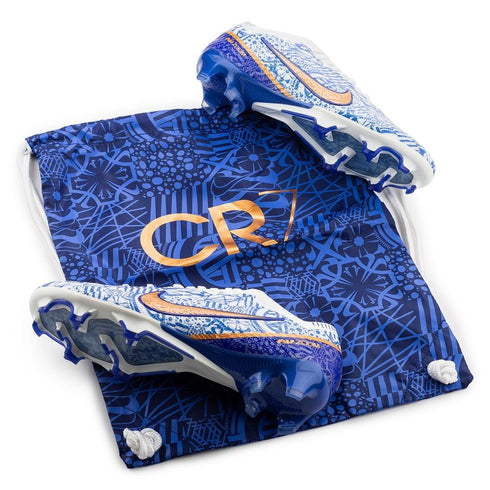 Nike Air Zoom Mercurial Vapor 15 Elite FG CR7 Personal Edition - White/Metallic Copper/Concord