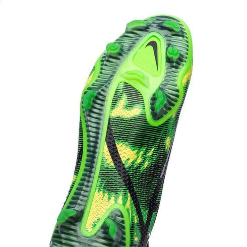 Nike Phantom GT 2 Elite DF FG Shockwave – Black/Metallic Platinum/Green Strike