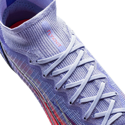 Nike Mercurial Superfly 8 Elite FG KM Flames – Light Thistle/Metallic Silver