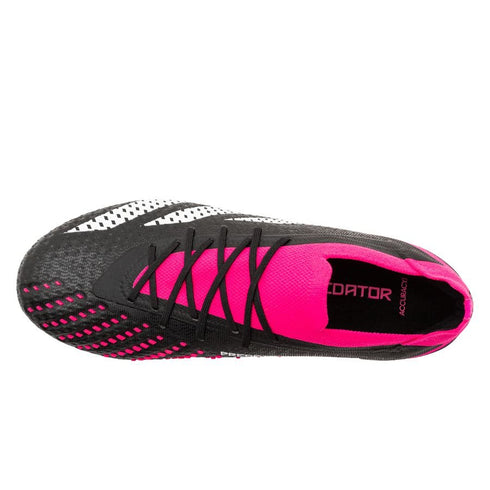 Adidas Predator Accuracy .1 Low FG Own Your Football - Core Black/Footwear White/Shock Pink