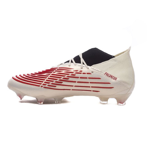 Adidas Predator Edge .1 FG Showdown - Off White/Vivid Red/Gold Metallic