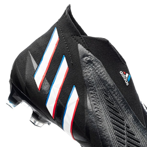 Adidas Predator Edge + FG Edge of Darkness - Core Black/Footwear White/Vivid Red