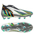 Adidas Predator Edge + FG Beyond Fast - Silver Metallic/Core Black/Solar Green