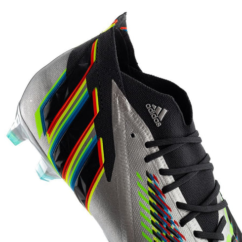 Adidas Predator Edge .1 FG Beyond Fast - Silver Metallic/Core Black/Solar Green